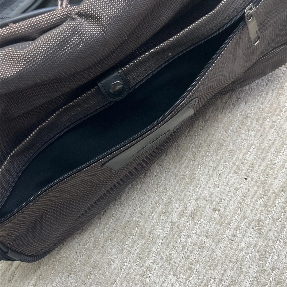 Samsonite Vintage Overnight Travel Bag Brown Gray